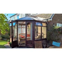 Hardwood Conservatory , good condition, offers , purchaser to dismantle and take away.
