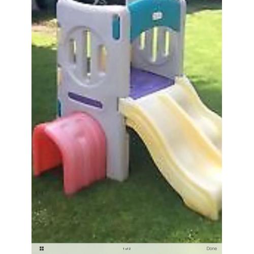 Little tikes twin slide