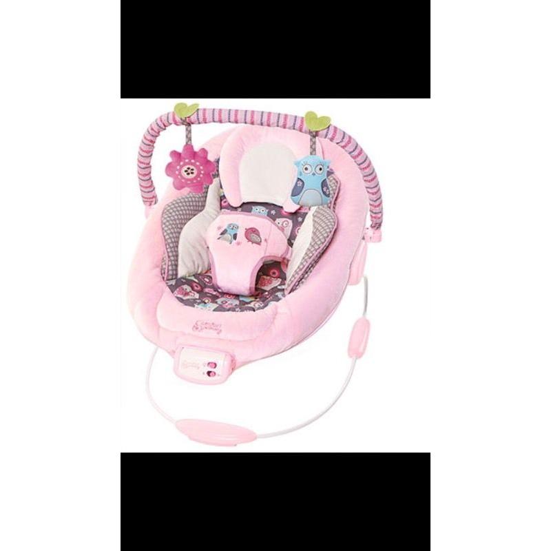Pink/Blue comfort and harmony bouncer