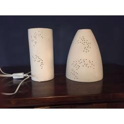 Laura Ashley matching lamp & pendant lamp