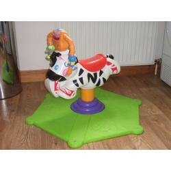 Spin and Ride musical Zebra