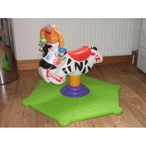 Spin and Ride musical Zebra