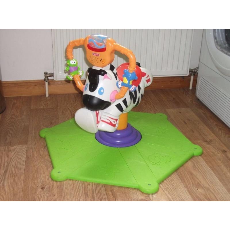 Spin and Ride musical Zebra