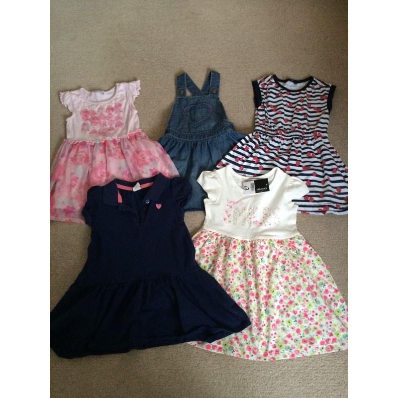 Selection of 12-18 months dresses
