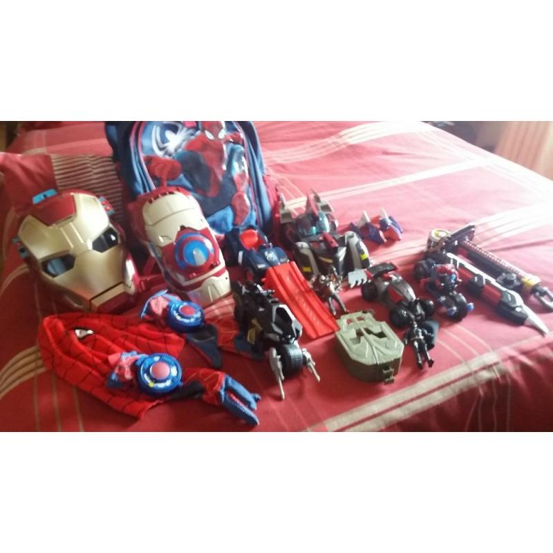 captain america & super hero toys