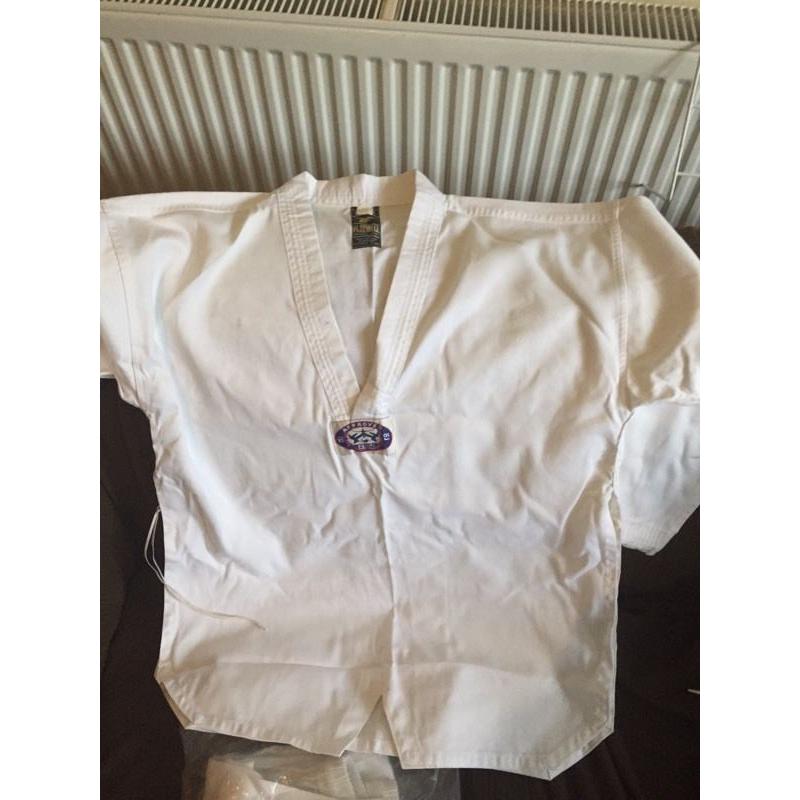 Taekwondo white suit - used once