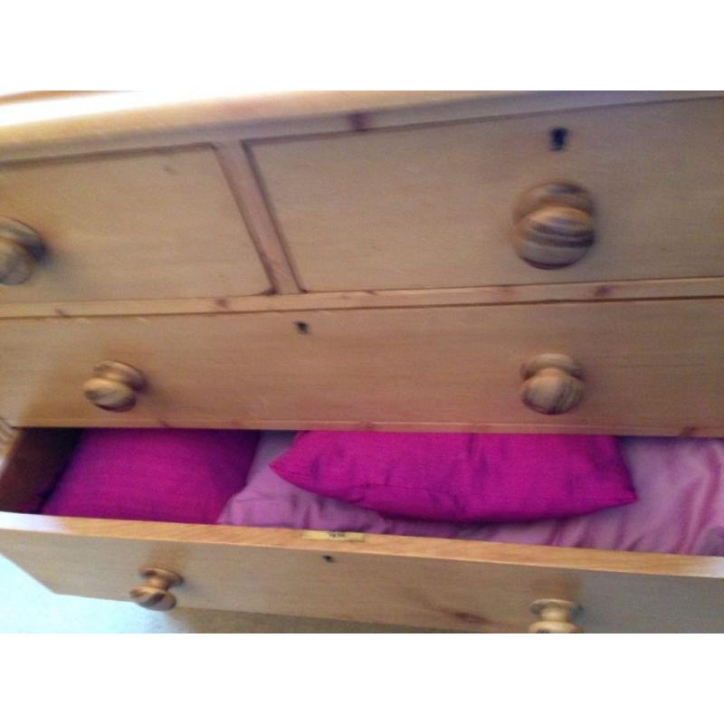 Victorian Pine Chest-of-Drawers