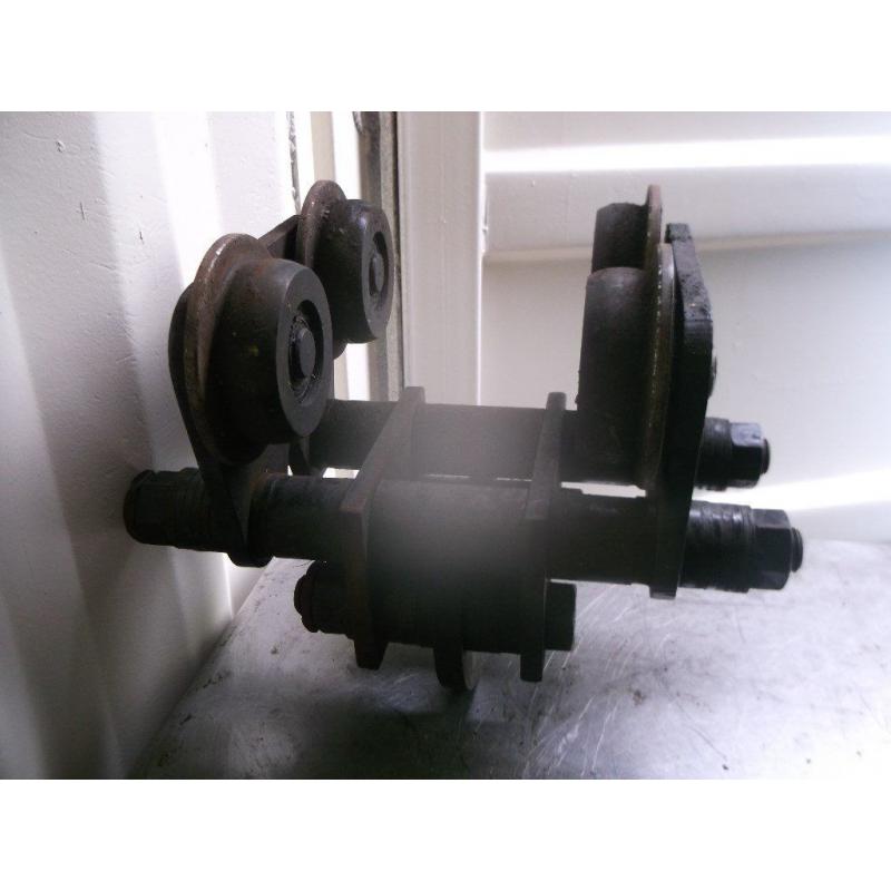 3 Ton extra heavy duty rolling beam clamp