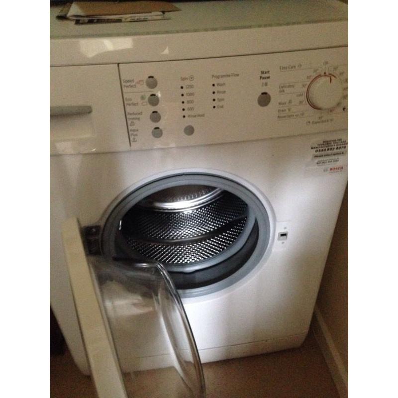 Bosh washing machine