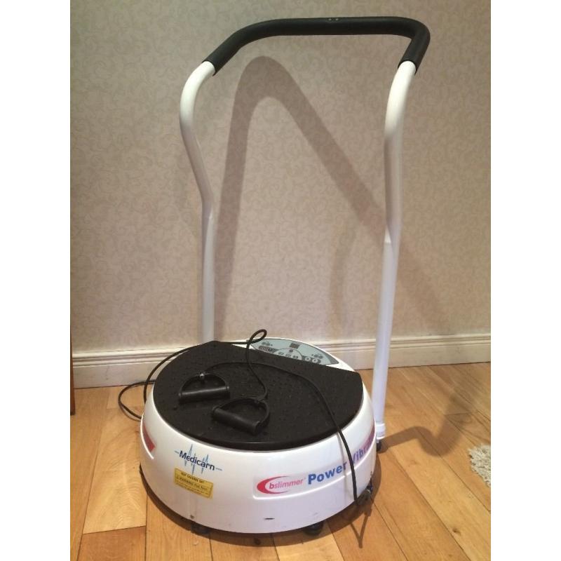 Power Plate for accelerated fat burn and toning