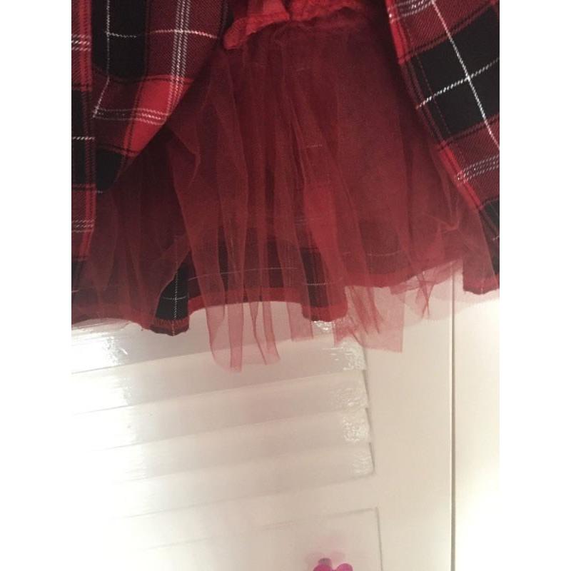 Stunning tartan dress