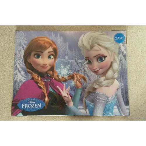 Printed canvas Frozen print.