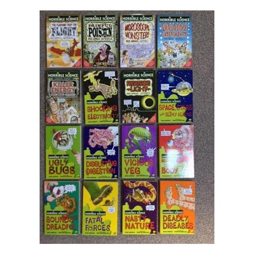 Horrible Science 16 Books Brand New