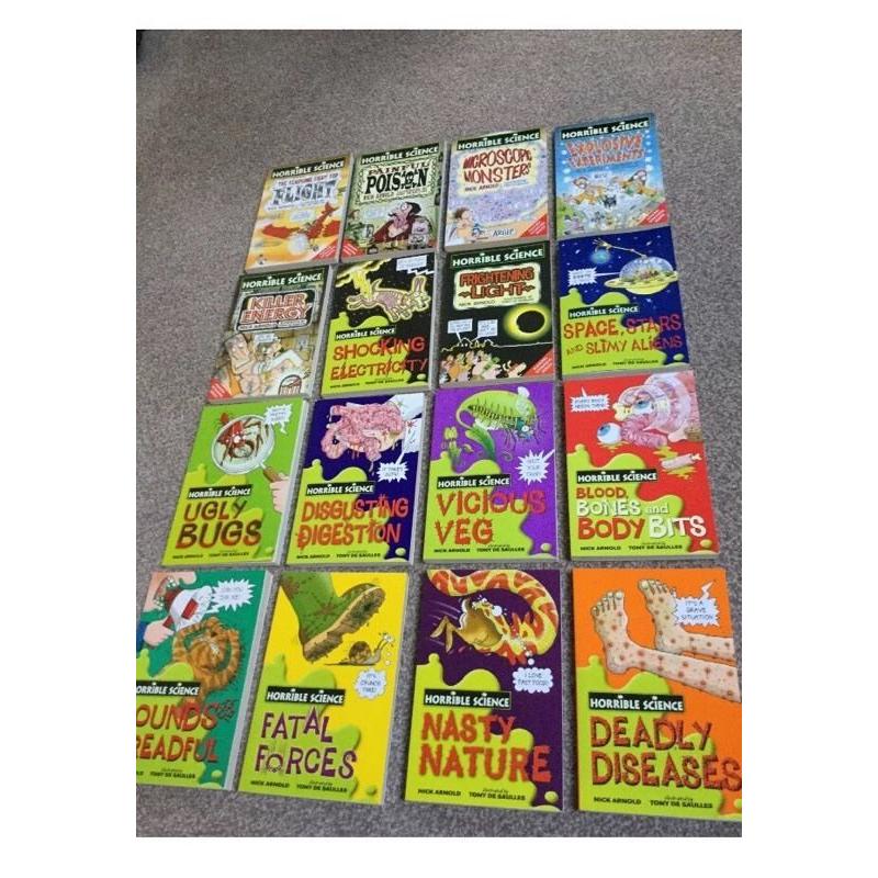 Horrible Science 16 Books Brand New