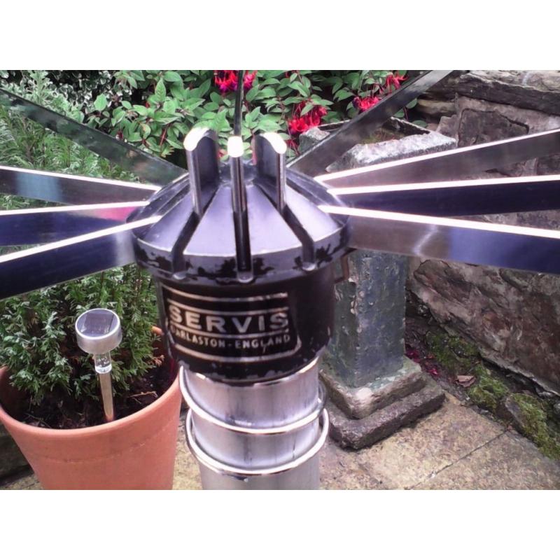 VINTAGE SERVIS DARLASTON ENGLAND 1950'S ROTARY AIR DRYER
