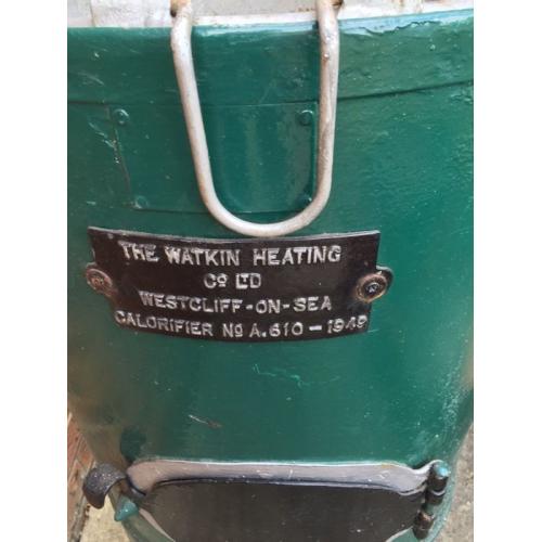 Mobile camp stove used as garden planter