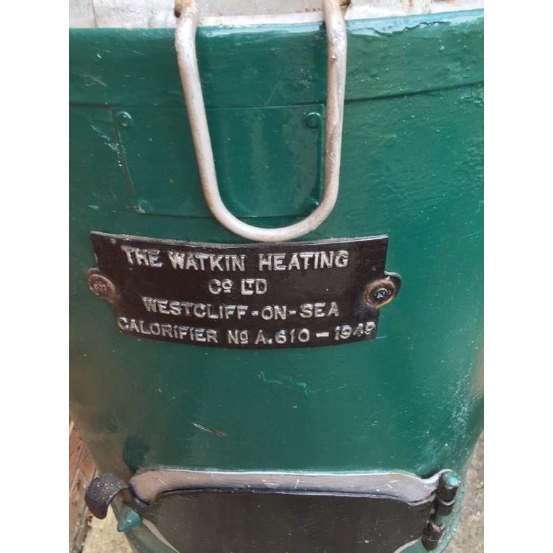 Mobile camp stove used as garden planter