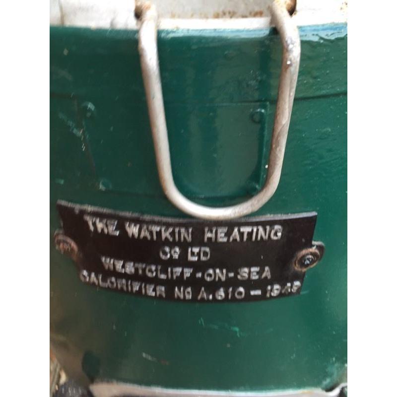 Mobile camp stove used as garden planter