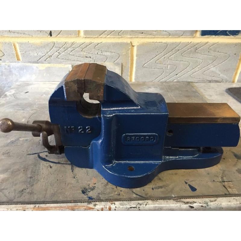 Record No 22 Heavy duty bench vice
