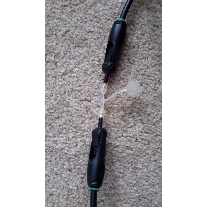 Optical fibre cable with interchangeable ends 5m and sony spdif tos link