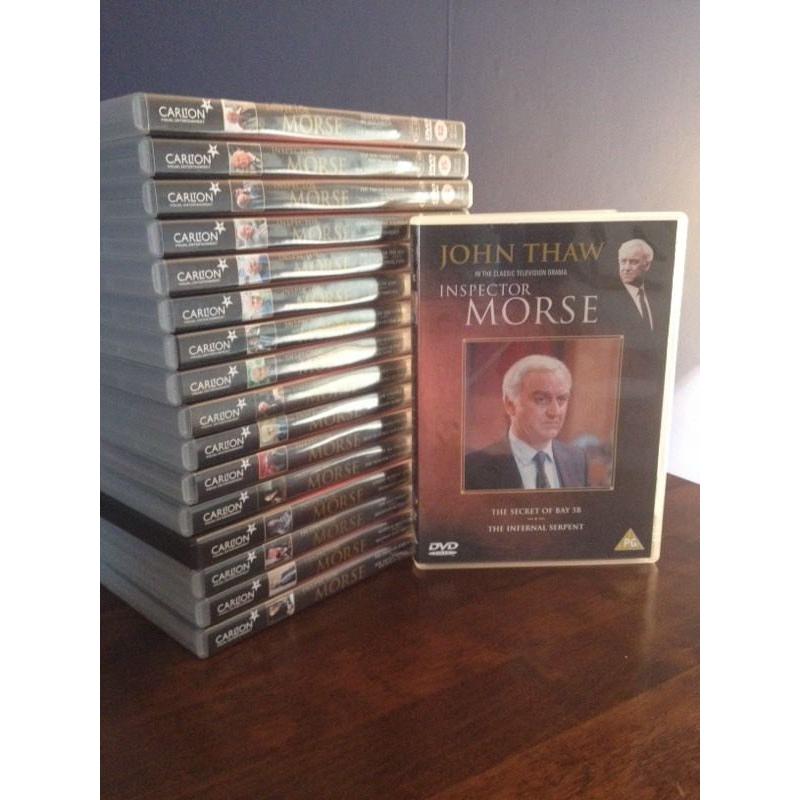 Inspector Morse complete set of DVDs