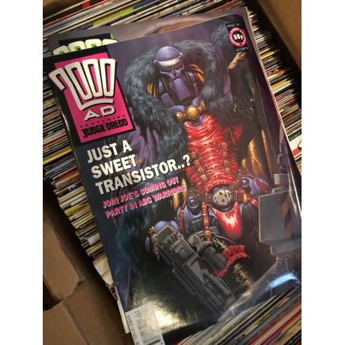Collection of 2000AD Comics