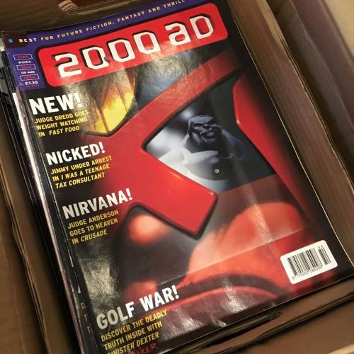 Collection of 2000AD Comics
