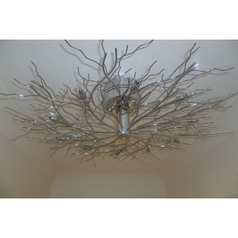 DER Two Ceiling Lights Very Modern and Stylish Twig Design