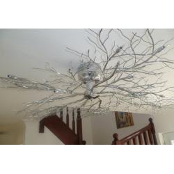 DER Two Ceiling Lights Very Modern and Stylish Twig Design