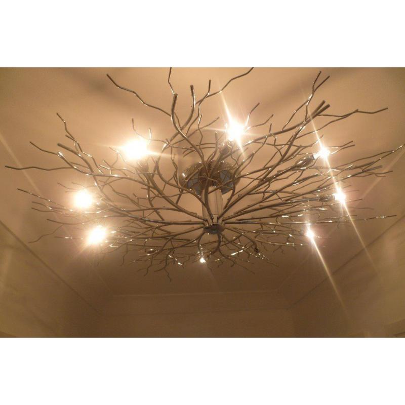 DER Two Ceiling Lights Very Modern and Stylish Twig Design
