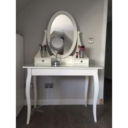 IKEA Hemnes dressing table with mirror