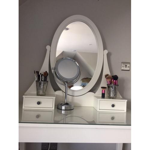 IKEA Hemnes dressing table with mirror