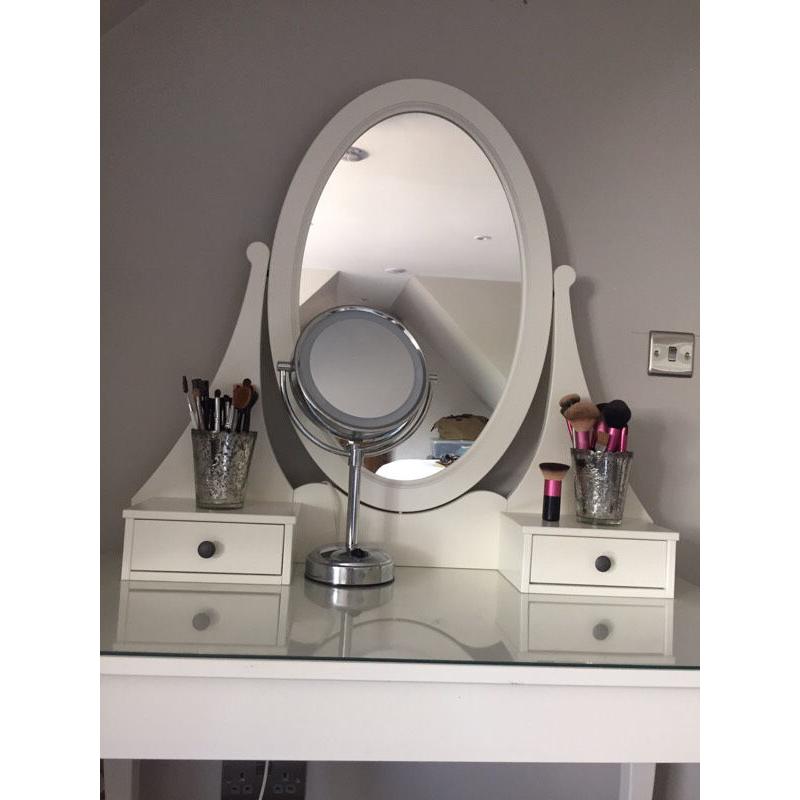 IKEA Hemnes dressing table with mirror
