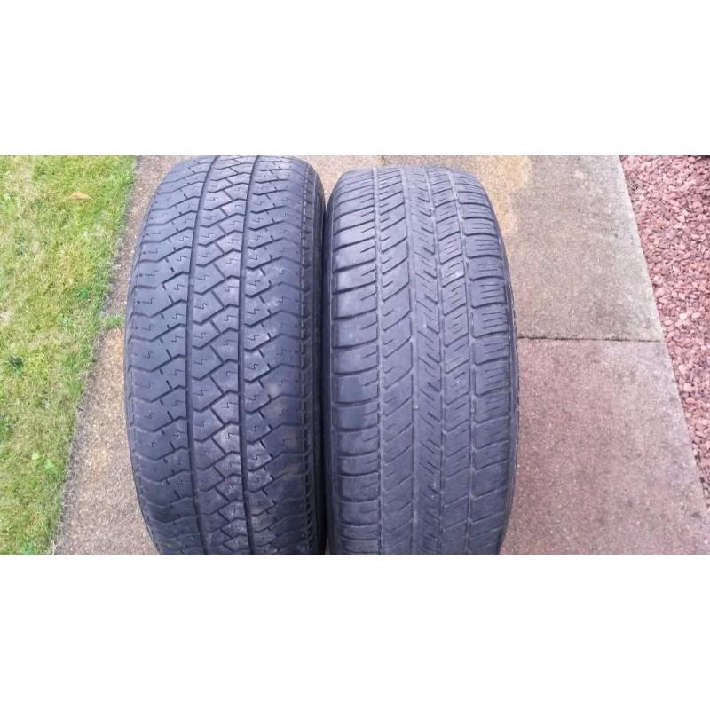 Michelin Tyres x 2