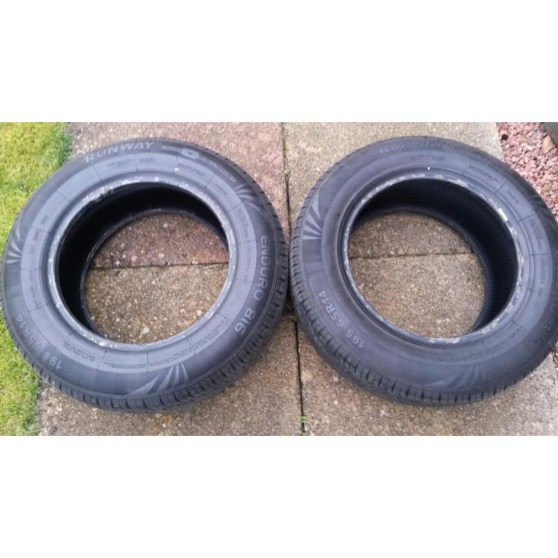 Michelin Tyres x 2