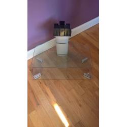 Glass TV Stand