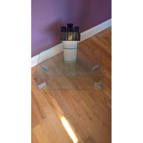 Glass TV Stand