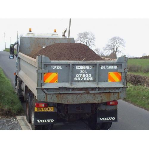 SCREENED TOPSOIL, SAND/SOIL MIXES, BUILDING SAND