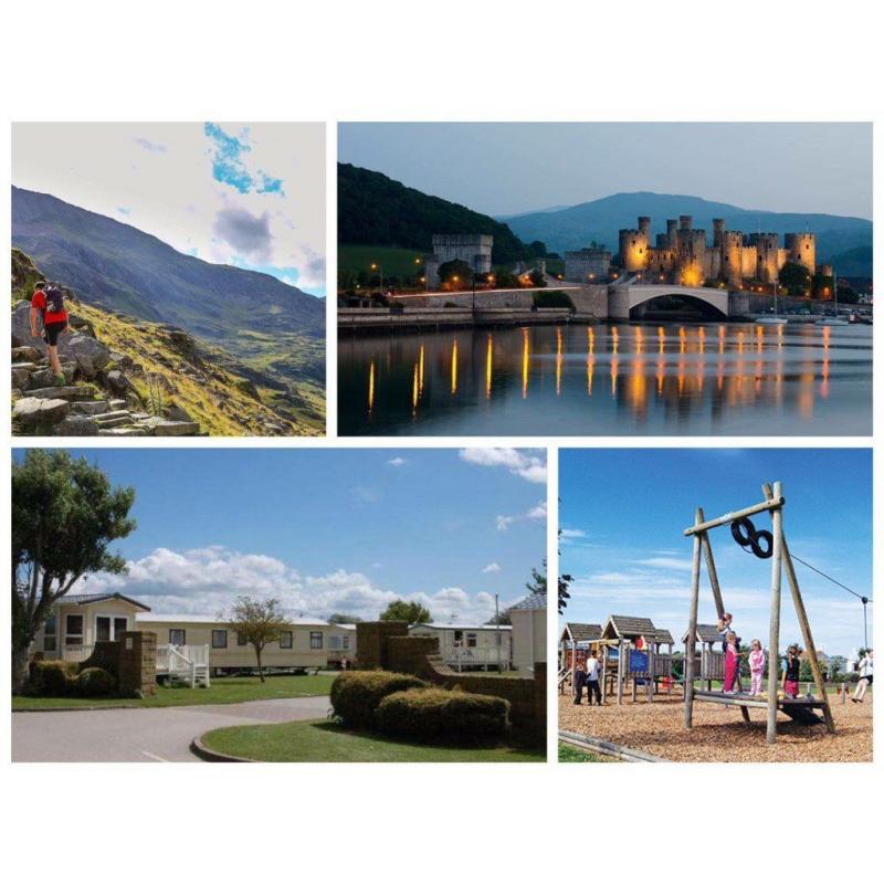 STATIC CARAVAN FOR SALE - NORTH WALES - TY MAWR