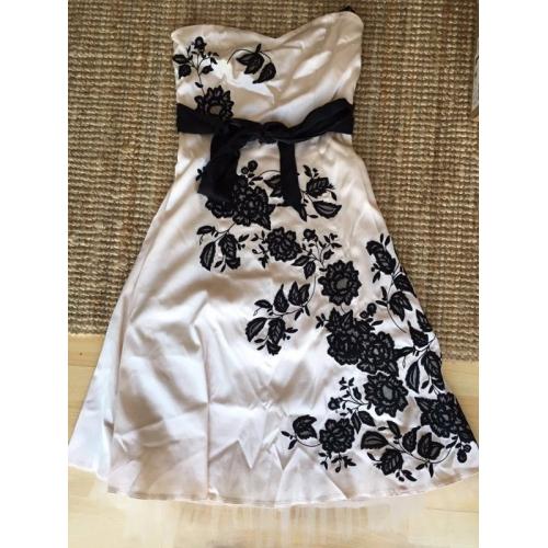 Baby Pink & Black Warehouse Dress Size 10