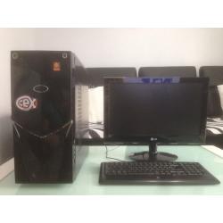 PC + Monitor + Keyboard