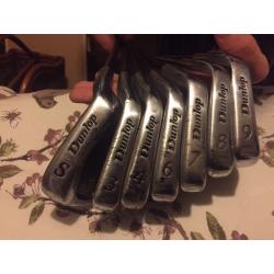 Dunlop 65i golf clubs - S 3 4 6 7 8 9