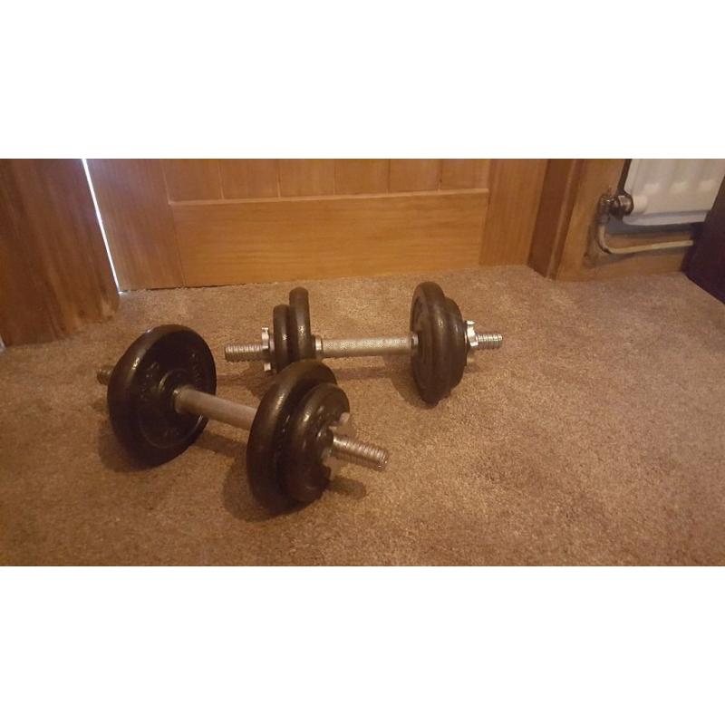 Spinlock Maxi Muscle Dumbbell Set / Pair