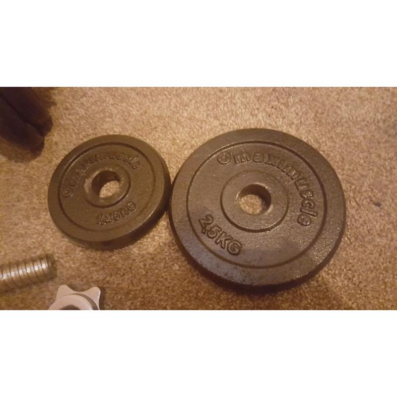 Spinlock Maxi Muscle Dumbbell Set / Pair