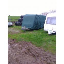 For sale.Maypole - green caravan cover.