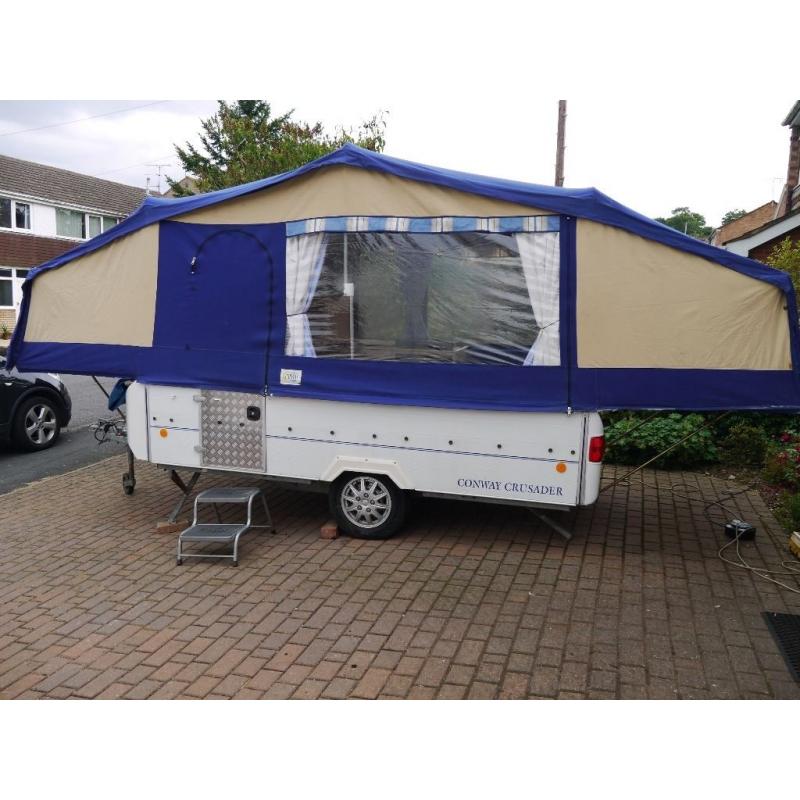 CONWAY CRUSADER 1999 FOLDING CAMPER trailer tent