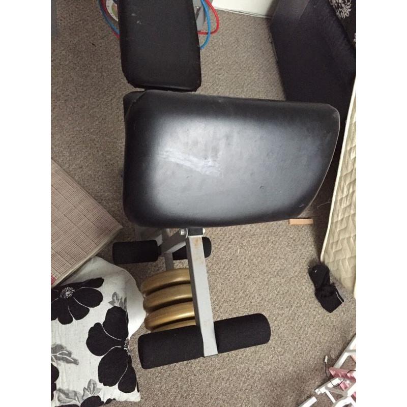 Pro power bench and 30kg