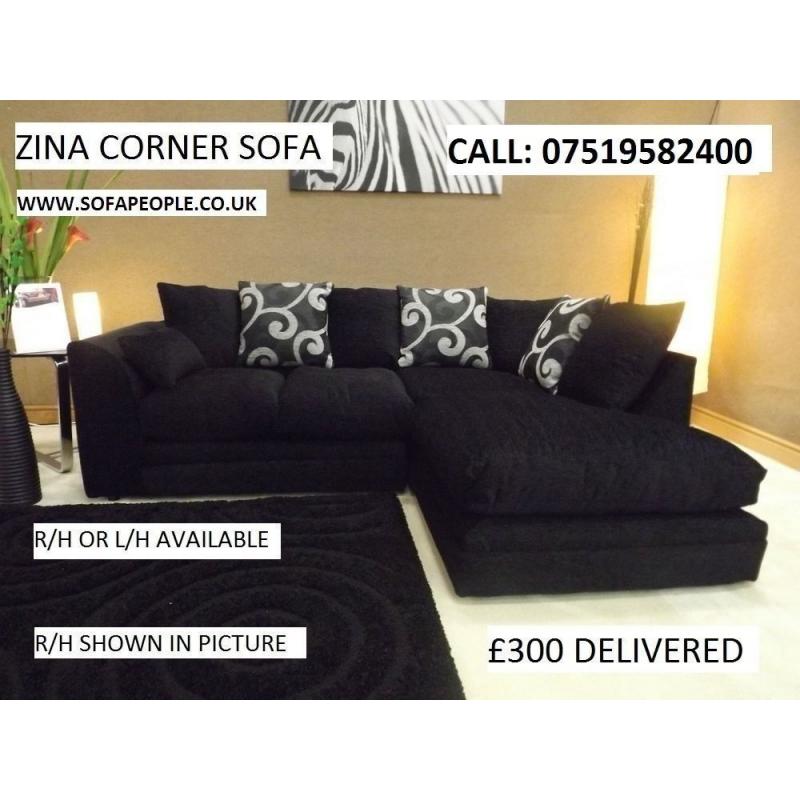 Corner settee or 3+2 couch, Fabric sofa or Corner sofas, All couches and suites guaranteed!