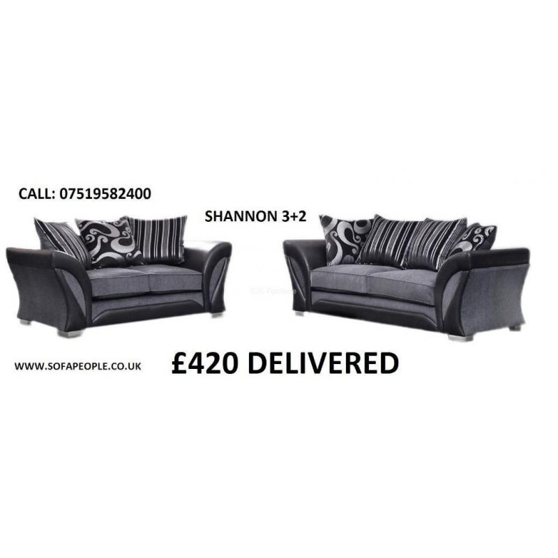 Corner settee or 3+2 couch, Fabric sofa or Corner sofas, All couches and suites guaranteed!