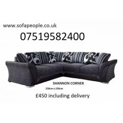 Corner settee or 3+2 couch, Fabric sofa or Corner sofas, All couches and suites guaranteed!
